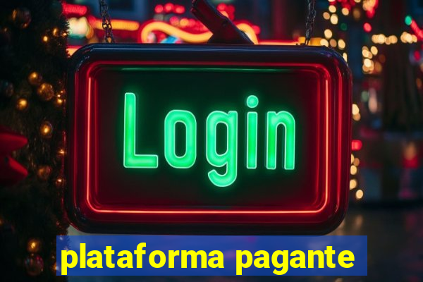 plataforma pagante